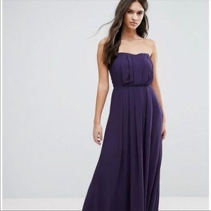 Adelyn Rae Strapless Maxi Dress
